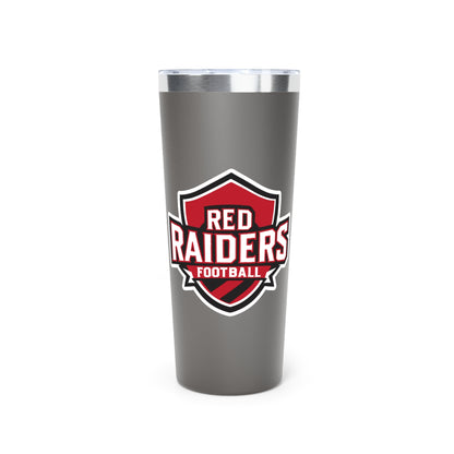 22oz Copper Insulated Tumbler \ Marion County Red Raiders Football\ MCF2