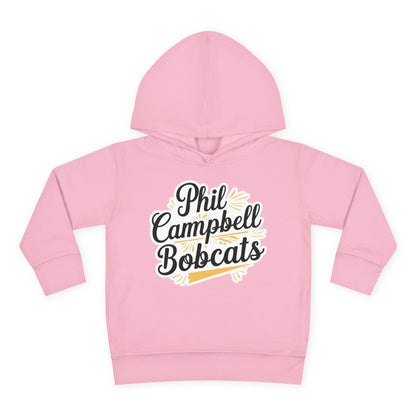Toddler Hoodie Sweatshirt \ Phil Campbell Bobcats \ PCBG2