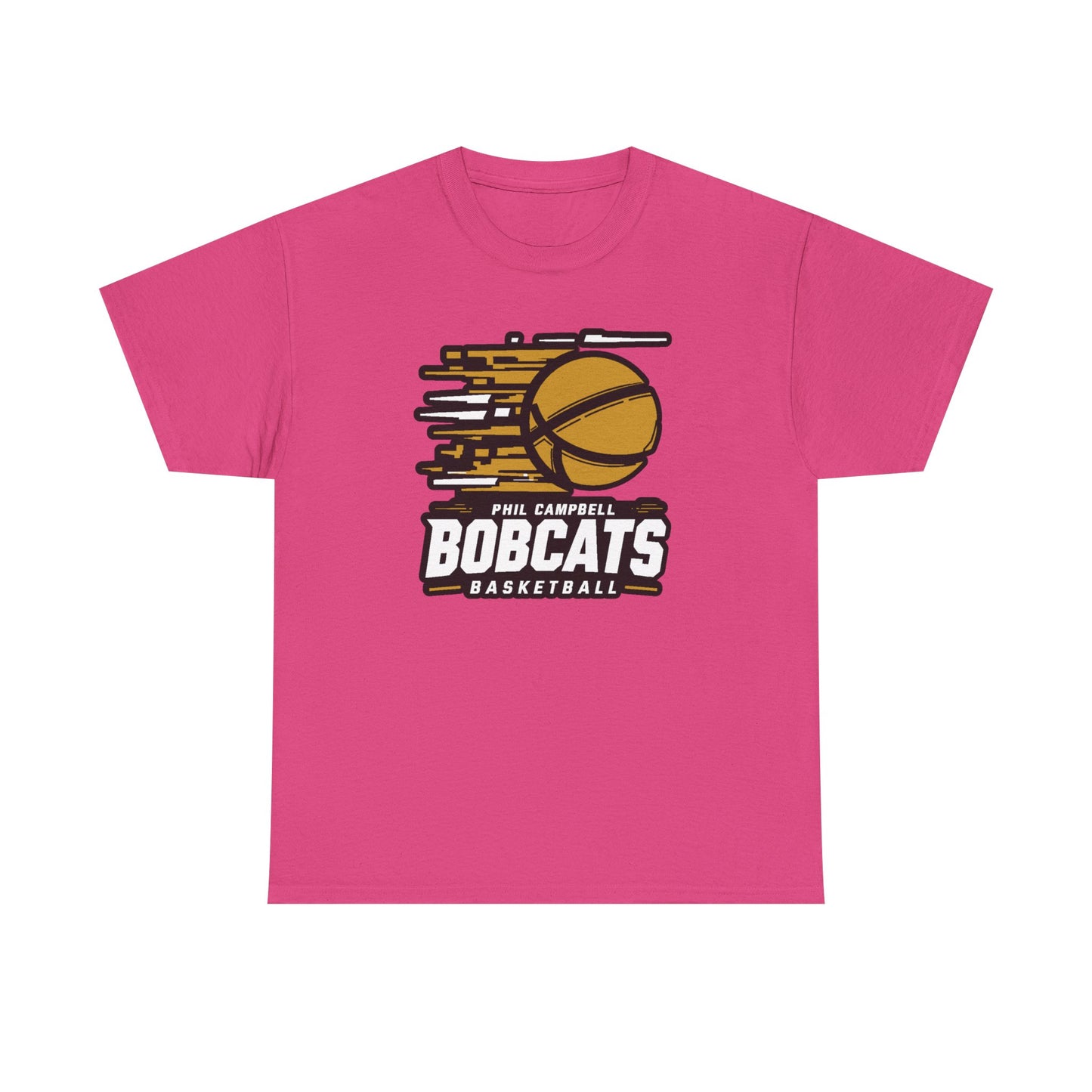 Adult Tee \ Phil Campbell Bobcats Basketball \ PCBBK2