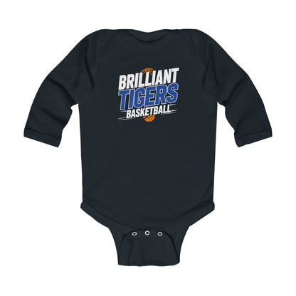 Long Sleeve Baby Bodysuit \ Brilliant Tigers Basketball \ BTBK1