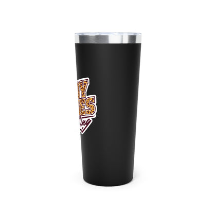 22oz Copper Insulated Tumbler \ Hamilton Aggies Wrestling \ HAWG3