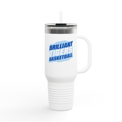 40oz Insulated Tumbler \ Brilliant Tigers Basketball \ BTBK2