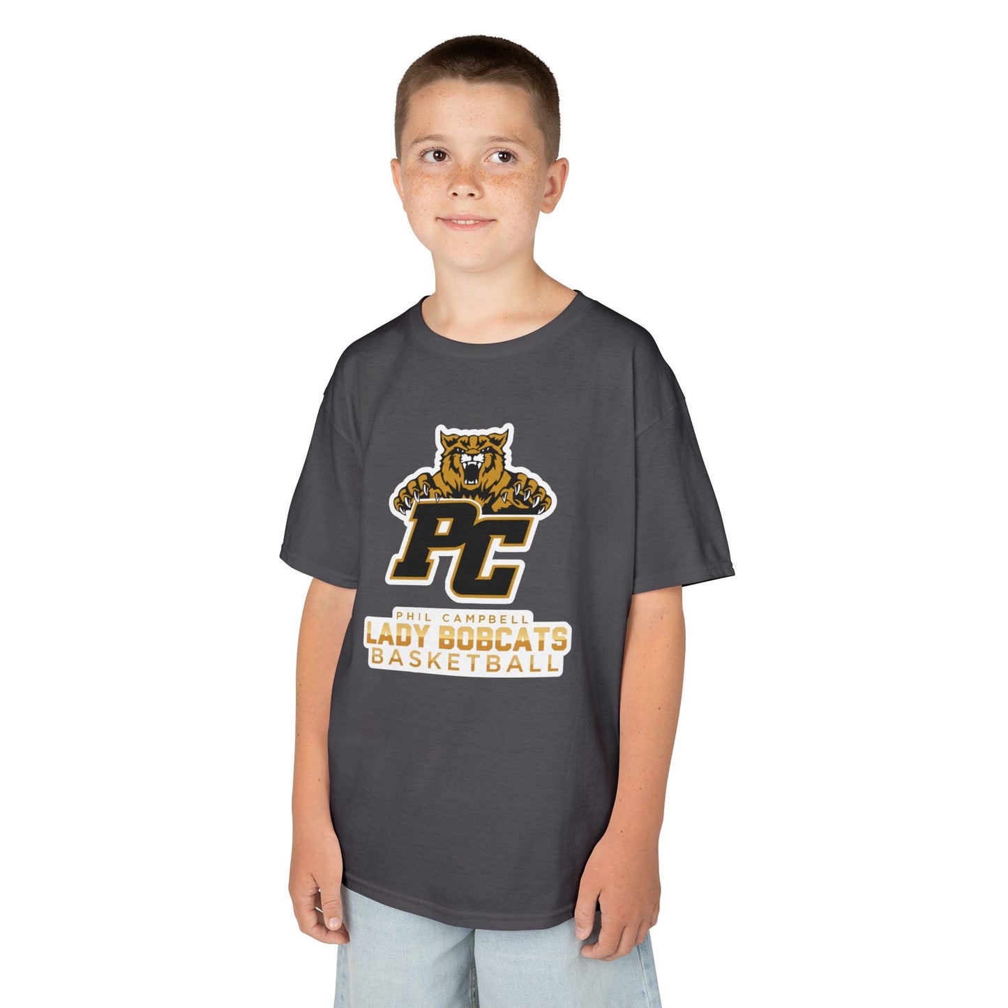 Youth Tee \ Phil Campbell Bobcats Basketball \ PCBBKG1