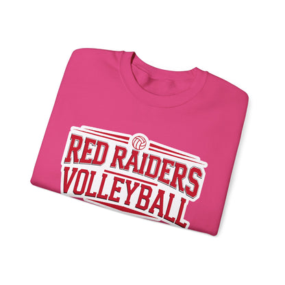Adult Crewneck Sweatshirt \ Marion County Red Raiders Volleyball \ MCV2