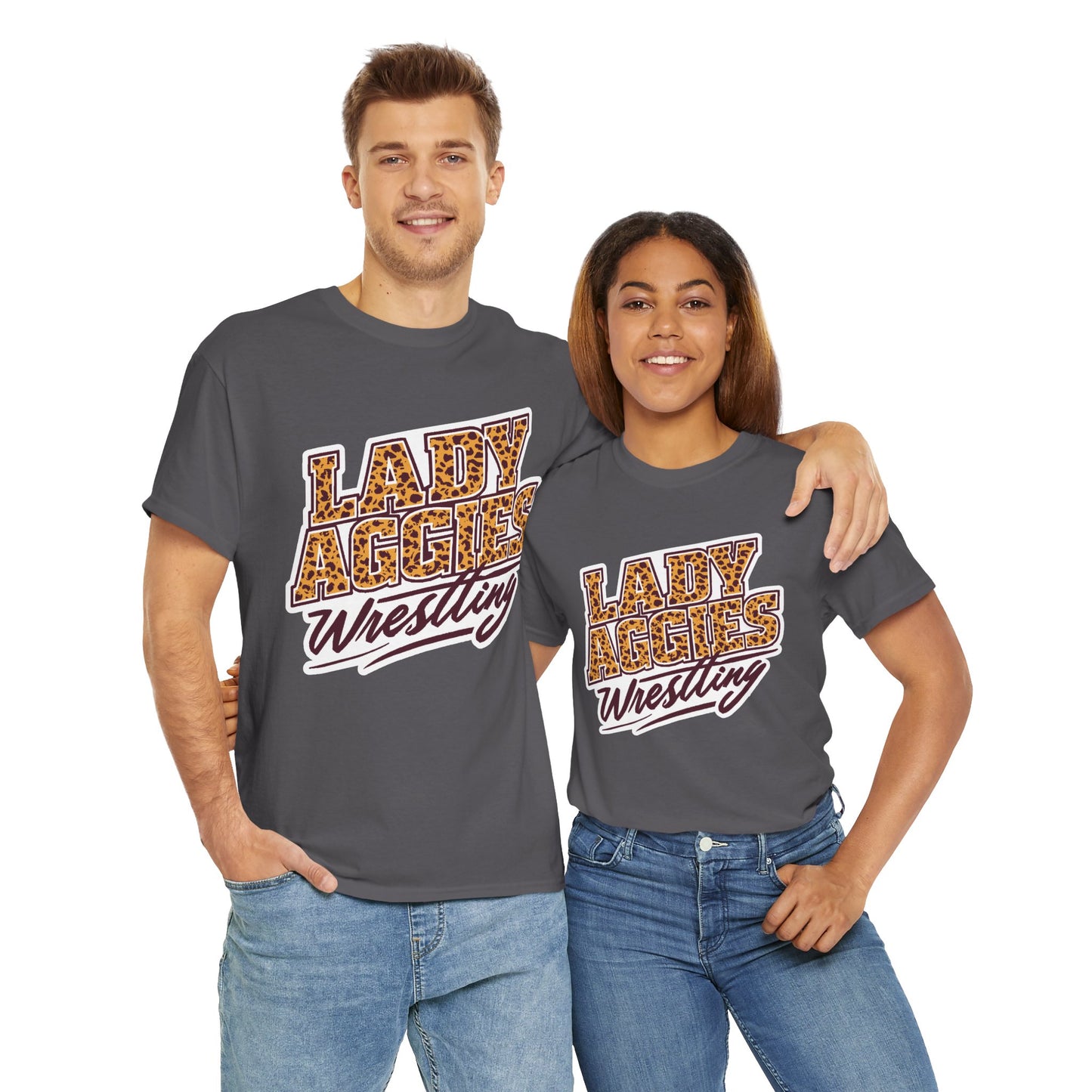 Adult Tee \ Hamilton Aggies Wrestling \ HAWG3