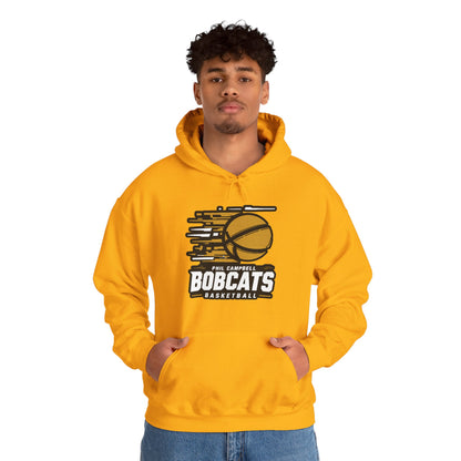 Adult Hoodie Sweatshirt \ Phil Campbell Bobcats Basketball \ PCBBK2
