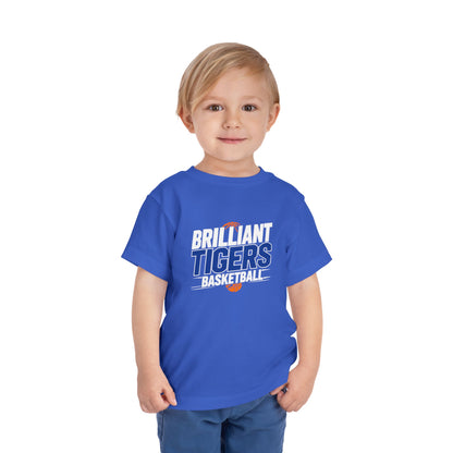 Toddler Tee \ Brilliant Tigers Basketball \ BTBK1