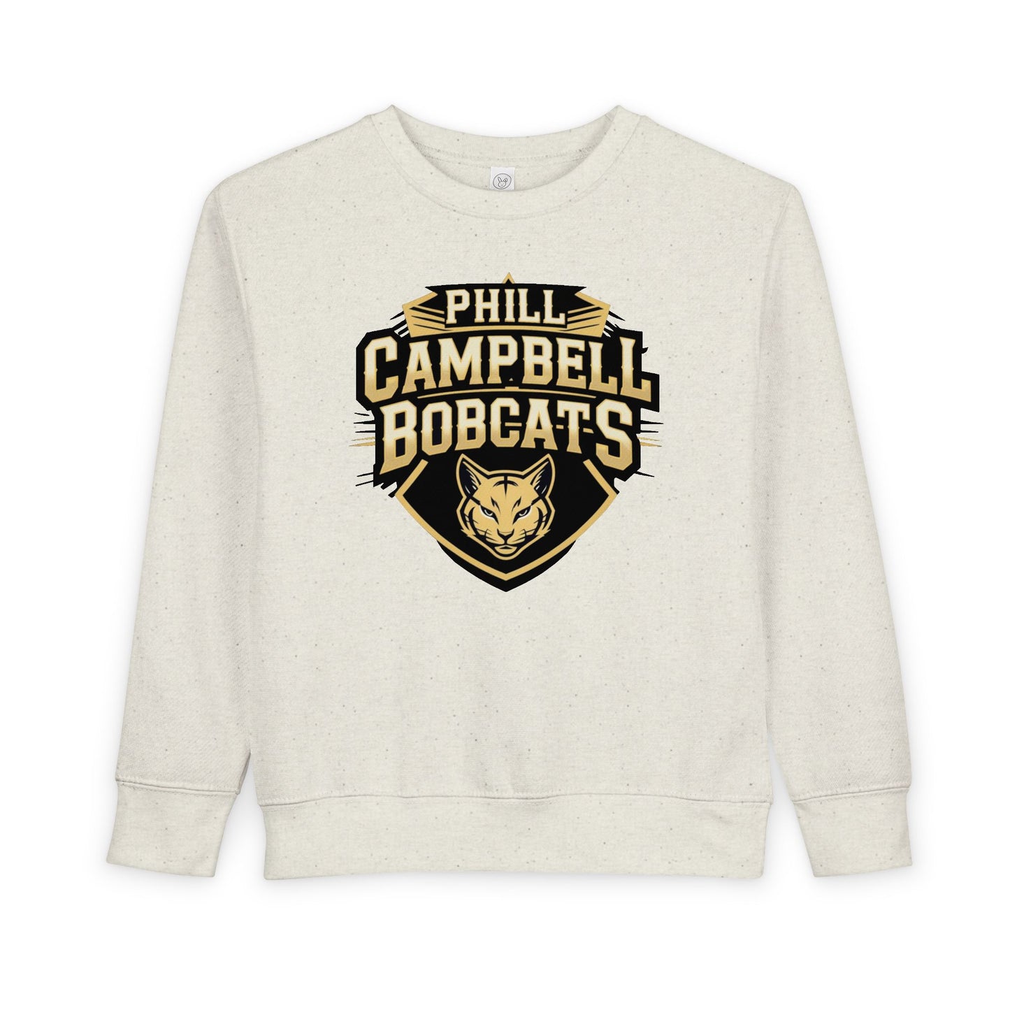 Toddler Crewneck Sweatshirt \ Phill Campbell Bobcats \ PCB1