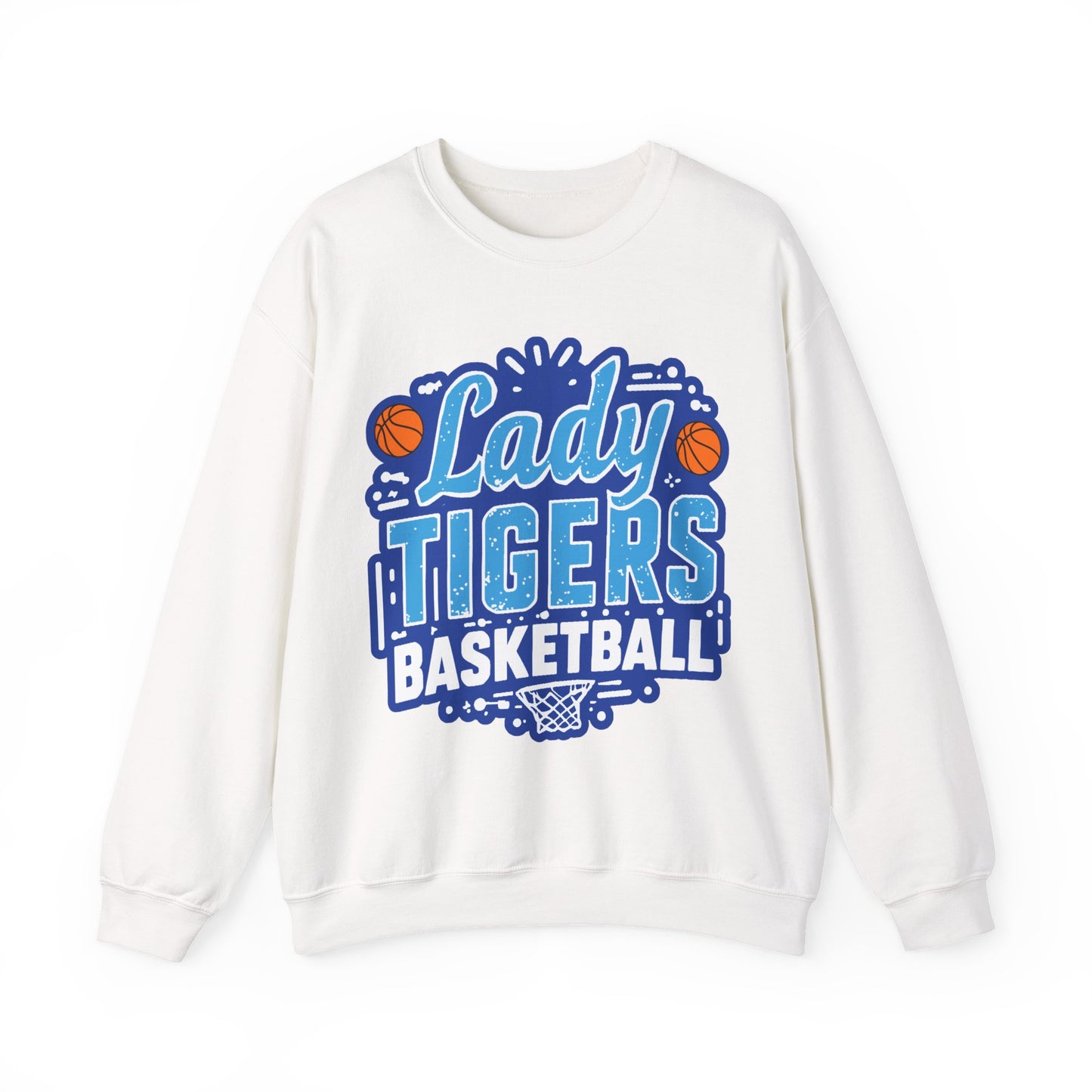 Adult Crewneck Sweatshirt \ Brilliant Tigers Basketball \ BTBKG1