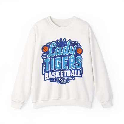 Adult Crewneck Sweatshirt \ Brilliant Tigers Basketball \ BTBKG1
