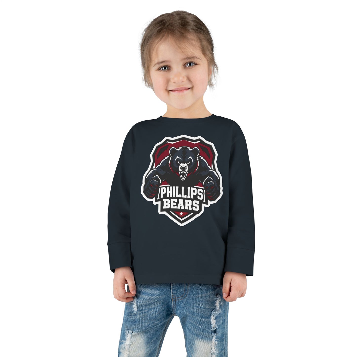 Toddler Long Sleeve Tee \ Phillips Bears \ PB2
