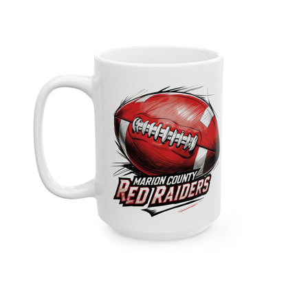 Coffee Mug \ Marion County Red Raiders Football \ MCF1