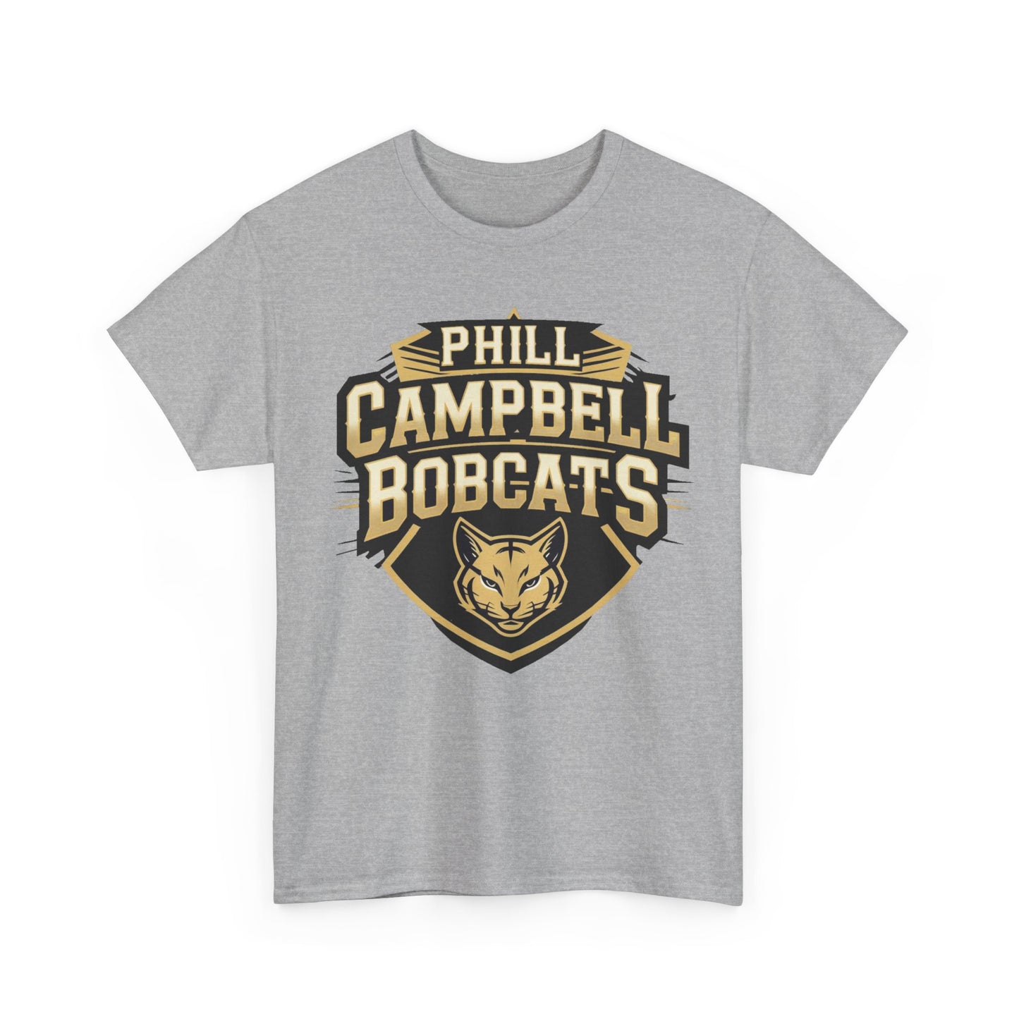 Adult Tee \ Phill Campbell Bobcats \ PCB1