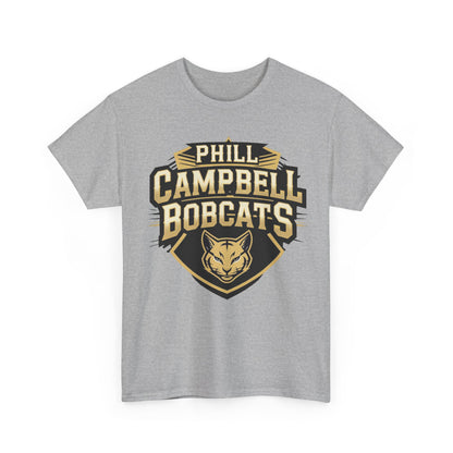 Adult Tee \ Phill Campbell Bobcats \ PCB1
