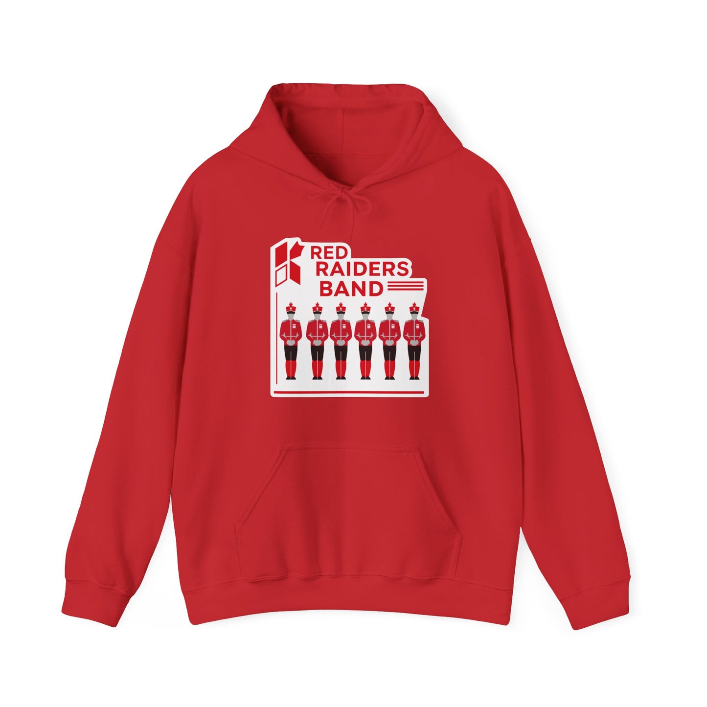 Adult Hoodie Sweatshirt \ Marion County Red Raiders Band \ MCB1