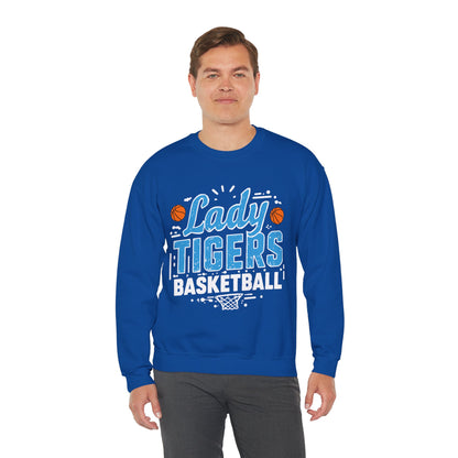 Adult Crewneck Sweatshirt \ Brilliant Tigers Basketball \ BTBKG1