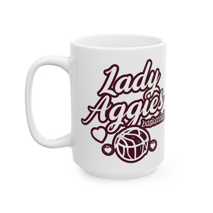Coffee Mug \ Hamilton Aggies Basketball \ HABBG2