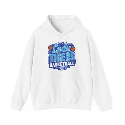 Adult Hoodie Sweatshirt \ Brilliant Tigers Basketball \ BTBKG1