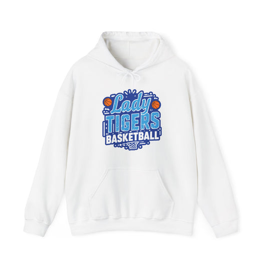 Adult Hoodie Sweatshirt \ Brilliant Tigers Basketball \ BTBKG1
