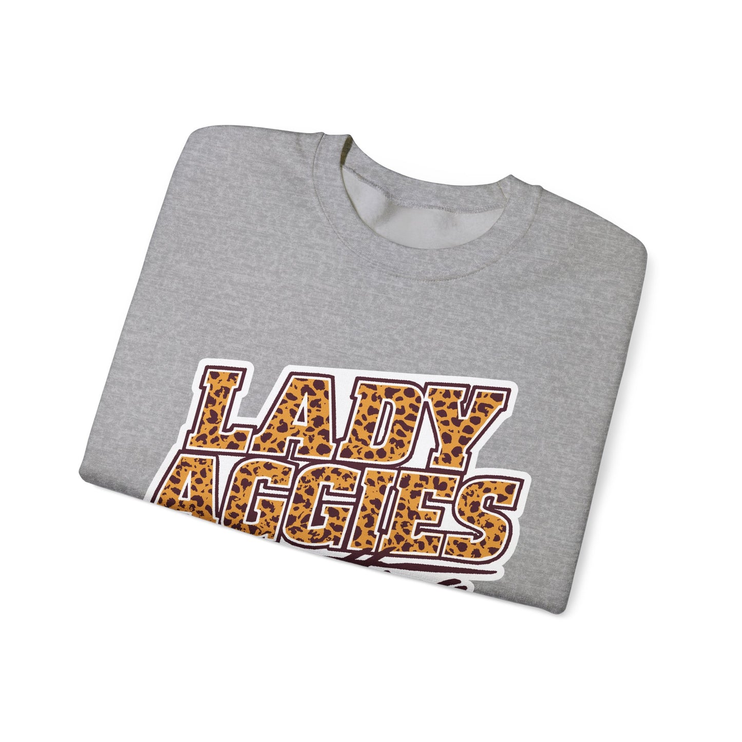 Adult Crewneck Sweatshirt \ Hamilton Aggies Wrestling \ HAWG3