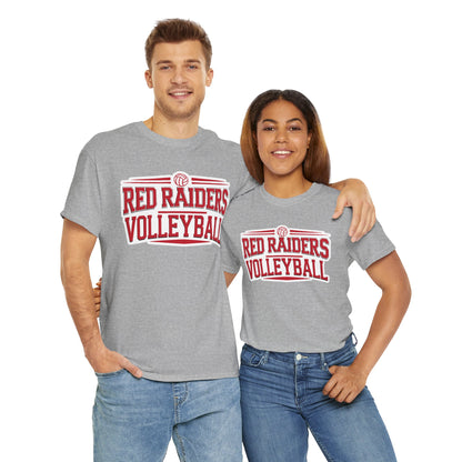 Adult Tee \ Marion County Red Raiders Volleyball \ MCV2