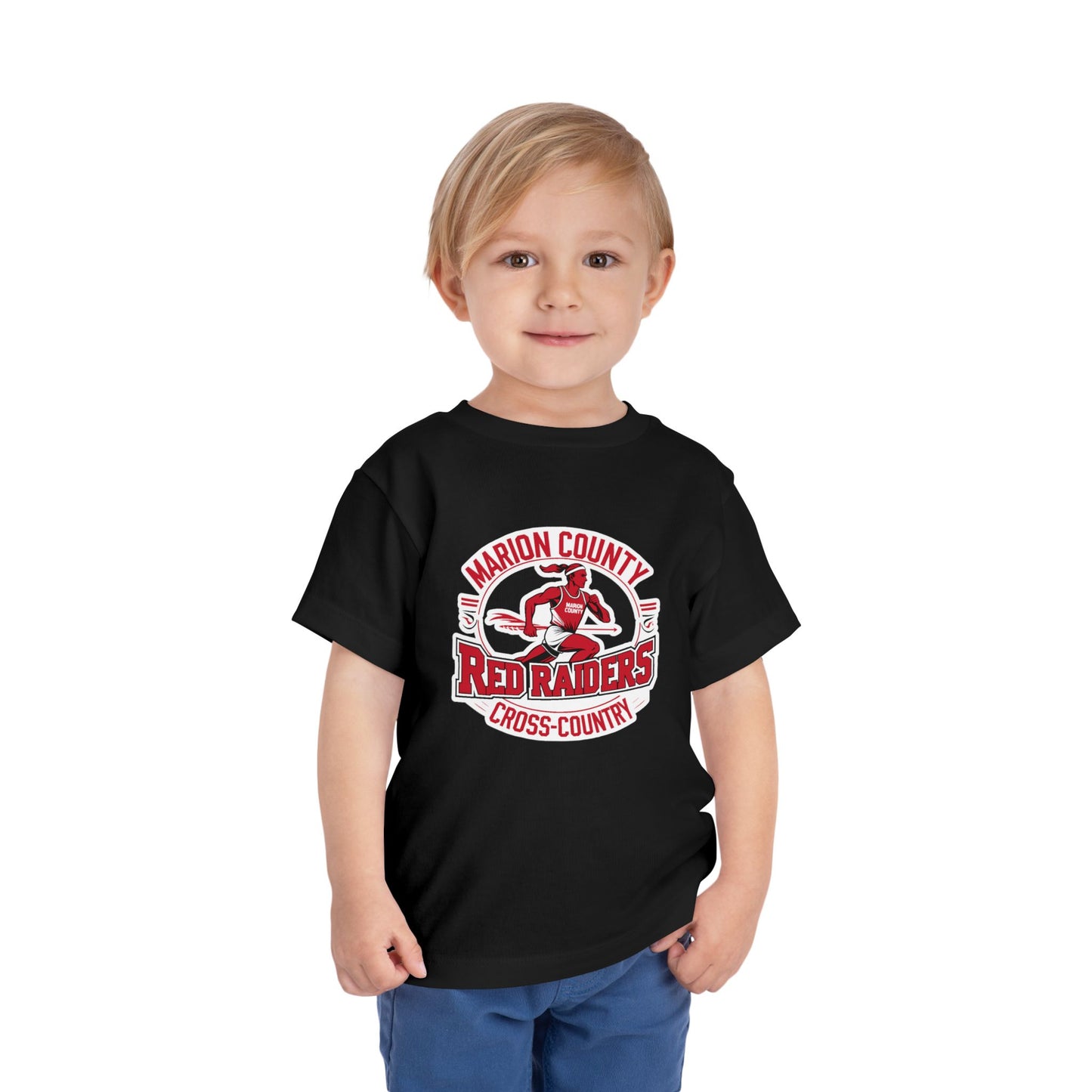 Toddler Tee \ Marion County Red Raiders Cross-Country \ MCCC2