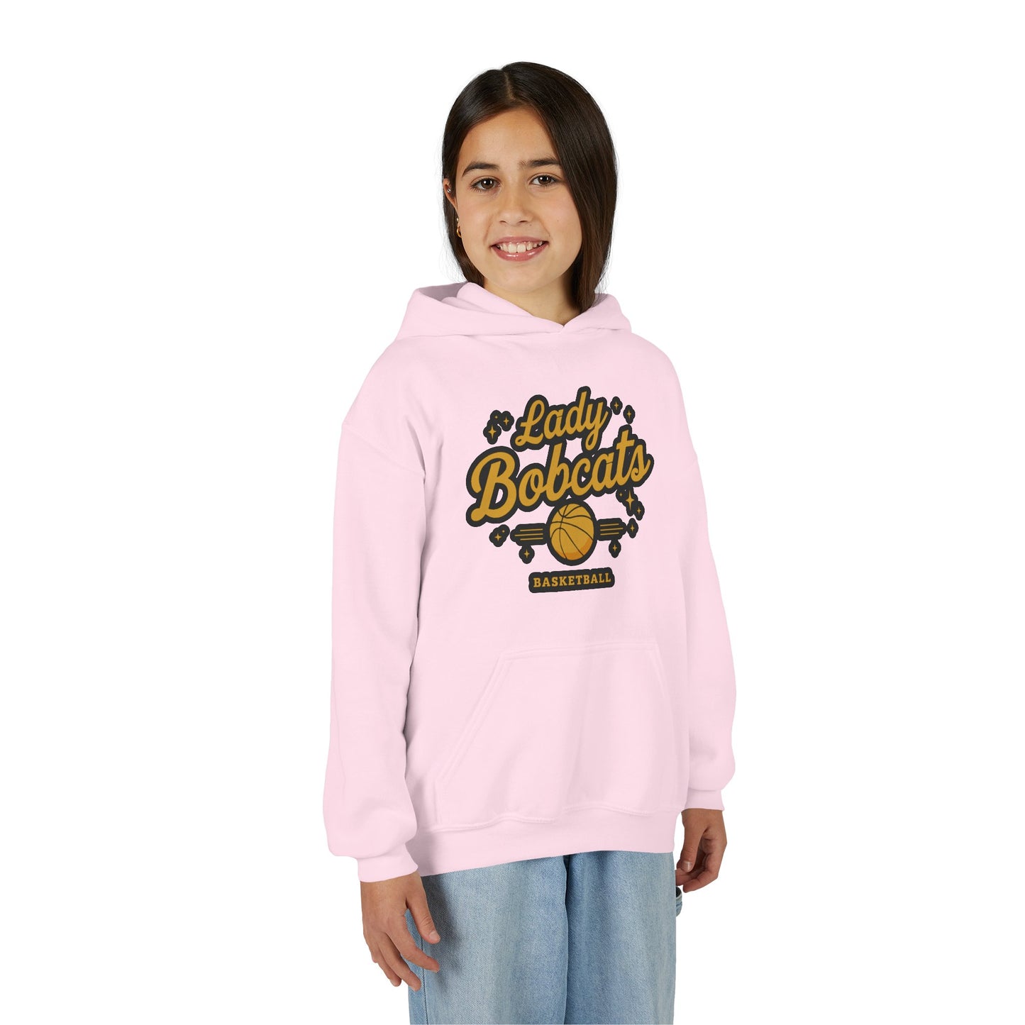 Youth Hoodie Sweatshirt \ Phil Campbell Bobcats Basketball \ PCBBKG2