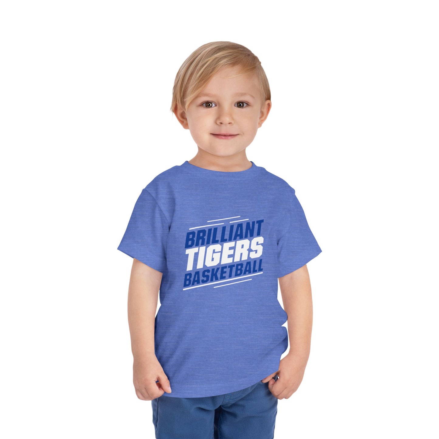 Toddler Tee \ Brilliant Tigers Basketball \ BTBK2