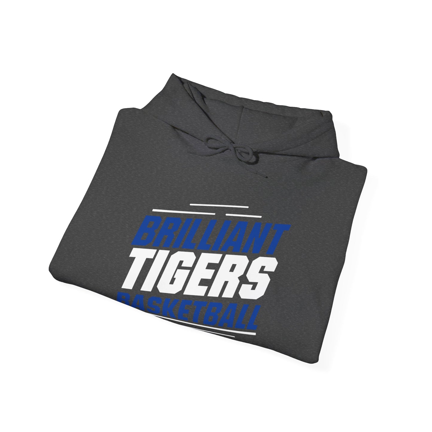 Adult Hoodie Sweatshirt \ Brilliant Tigers Basketball \ BTBK2