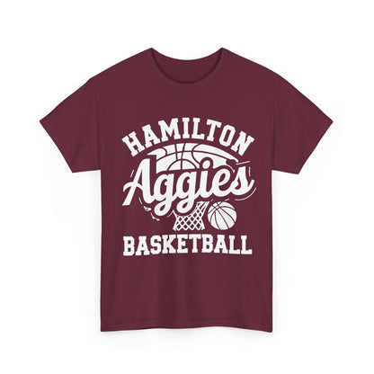 Adult Tee \ Hamilton Aggies Basketball \ HABBG1