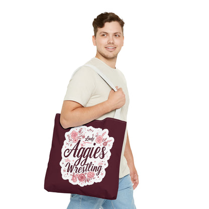 Tote Bag \ Hamilton Aggies Wrestling \ HAWG1