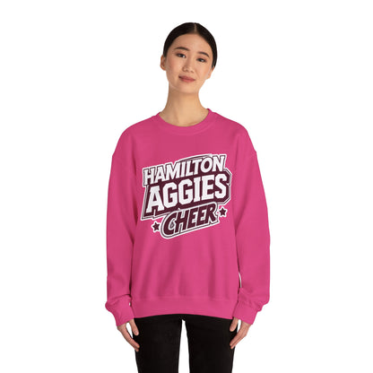 Adult Crewneck Sweatshirt \ Hamilton Aggies Cheer \ HAC1