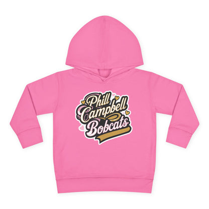 Toddler Hoodie Sweatshirt \ Phill Campbell Bobcats \ PCBG1