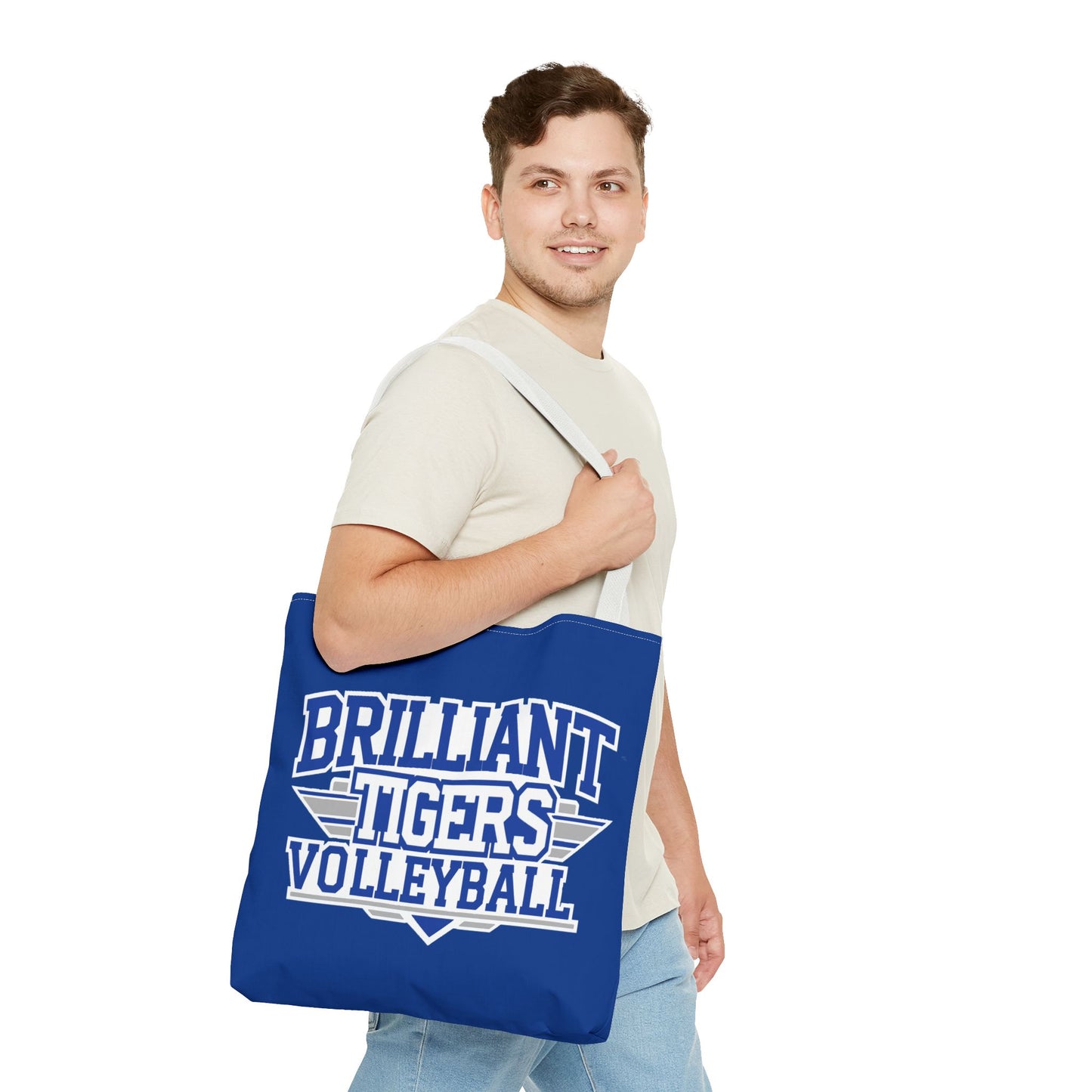 Tote Bag \ Brilliant Tigers Volleyball \ BTV2