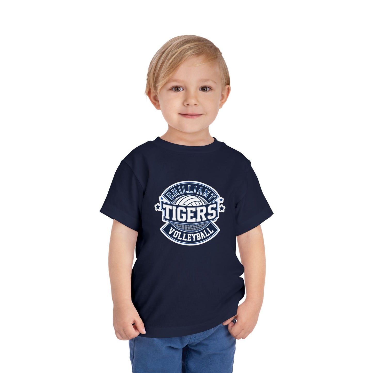 Toddler Tee \ Brilliant Tigers Volleyball \ BTV1
