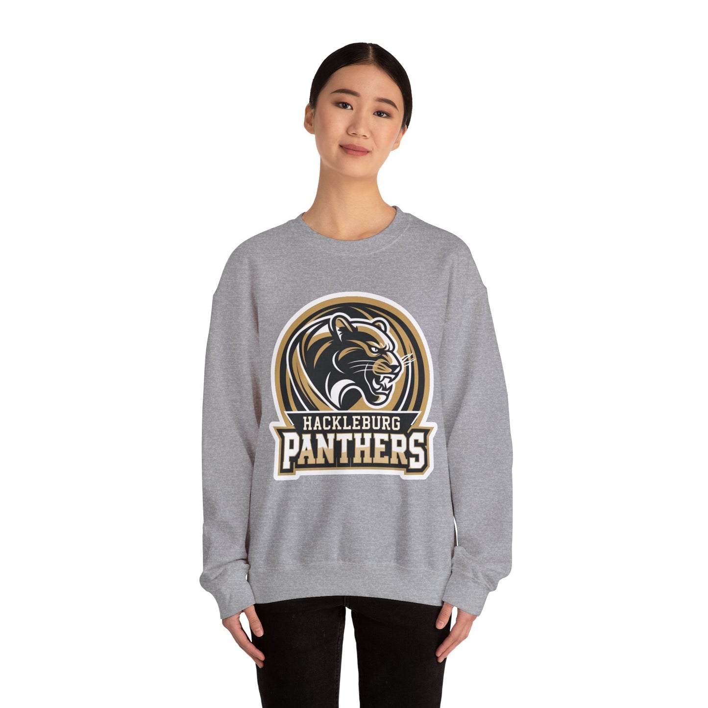 Adult Crewneck Sweatshirt \ Hackleburg Panthers \ HP2
