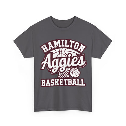 Adult Tee \ Hamilton Aggies Basketball \ HABBG1