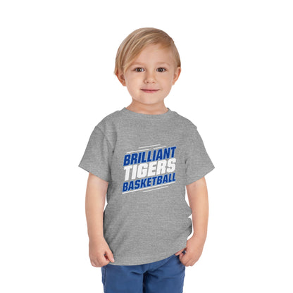 Toddler Tee \ Brilliant Tigers Basketball \ BTBK2