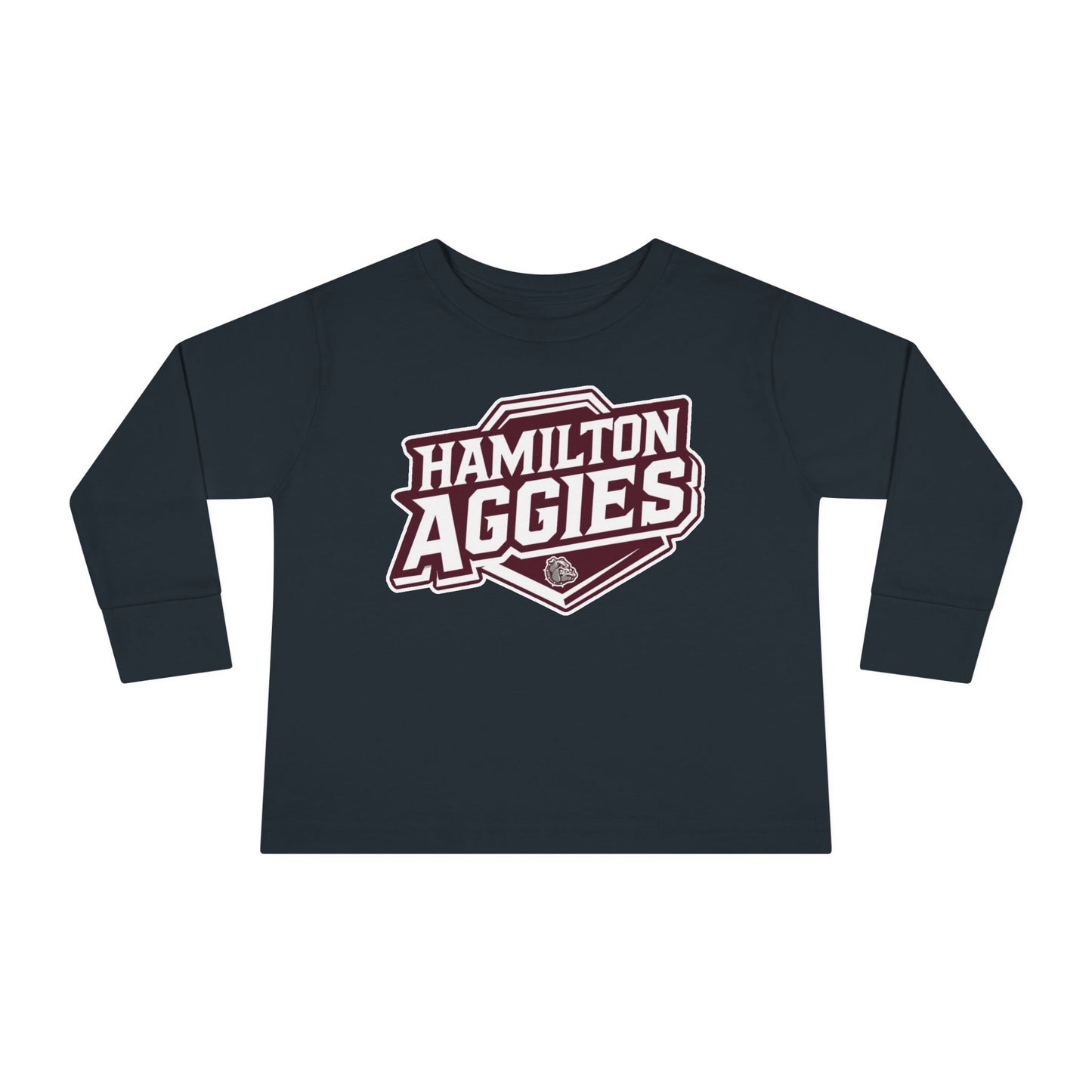 Toddler Long Sleeve Tee \ Hamilton Aggies \ HA1