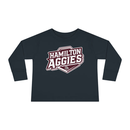 Toddler Long Sleeve Tee \ Hamilton Aggies \ HA1