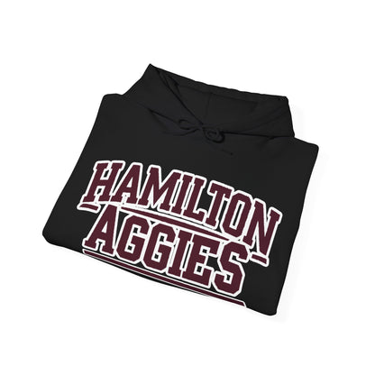 Adult Hoodie Sweatshirt \ Hamilton Aggies \ HA2