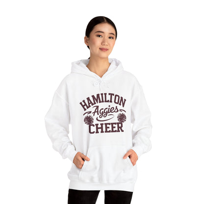 Adult Hoodie Sweatshirt \ Hamilton Aggies Cheer \ HAC2