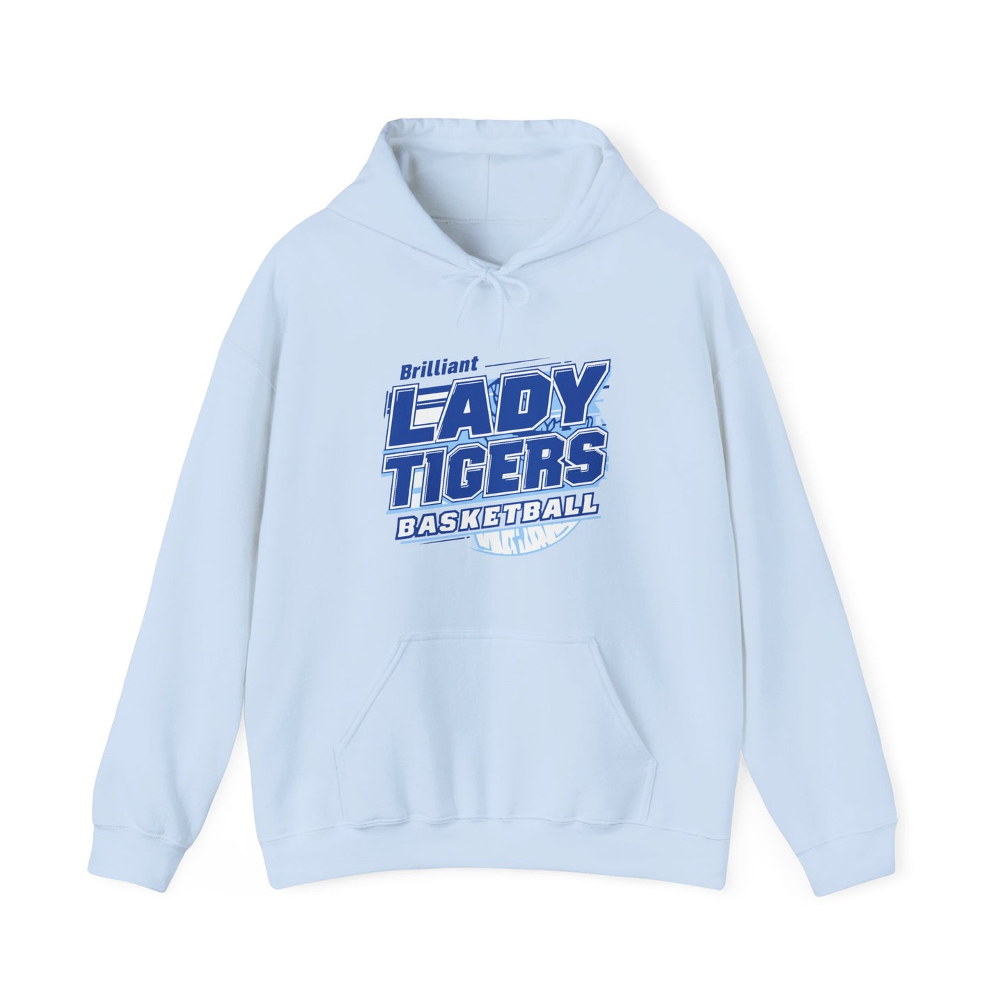 Adult Hoodie Sweatshirt \ Brilliant Tigers Basketball \ BTBKG2
