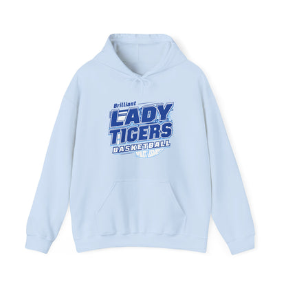 Adult Hoodie Sweatshirt \ Brilliant Tigers Basketball \ BTBKG2
