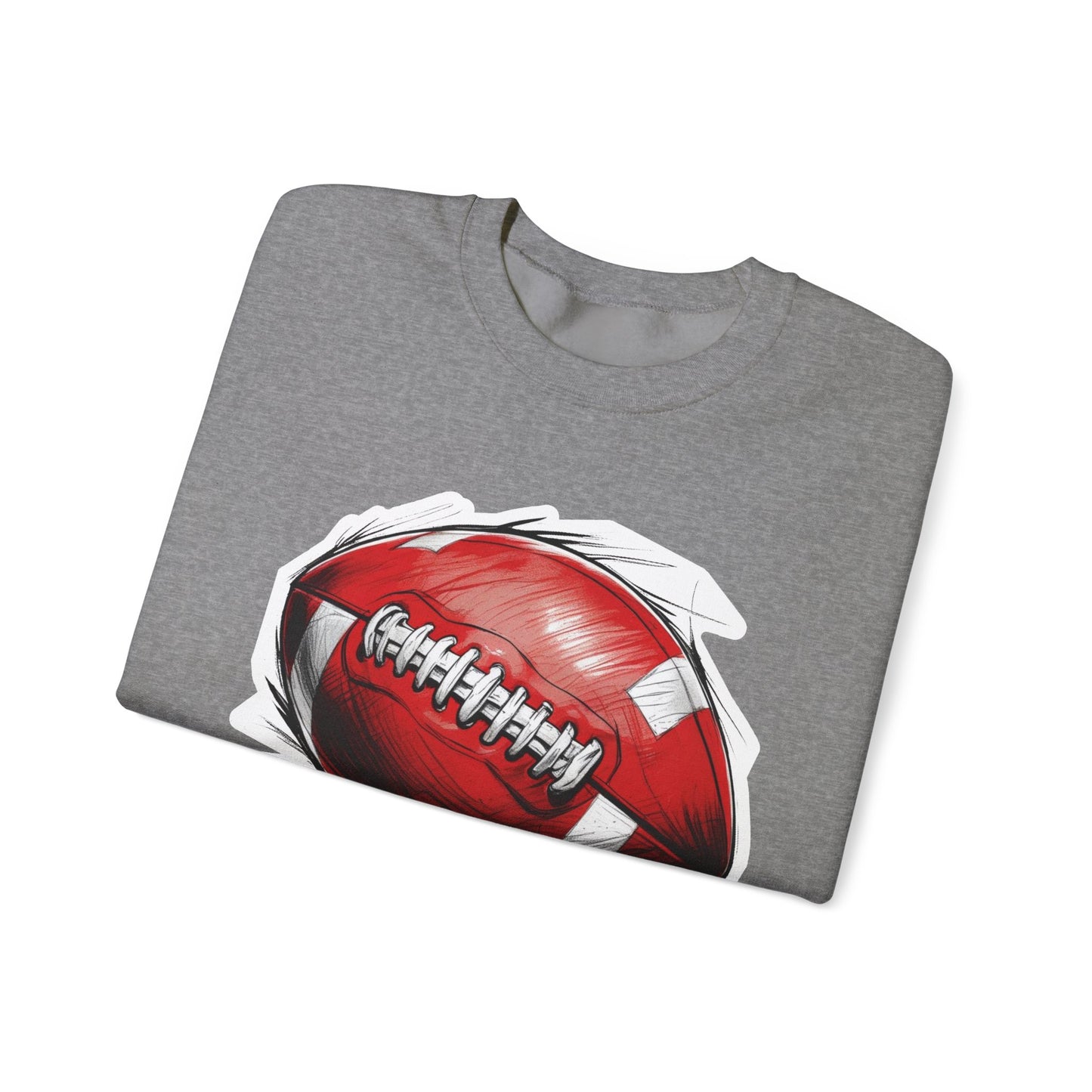 Adult Crewneck Sweatshirt \ Marion County Red Raiders Football \ MCF1