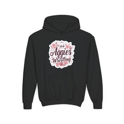 Youth Hoodie Sweatshirt \ Hamilton Aggies Wrestling \ HAWG1