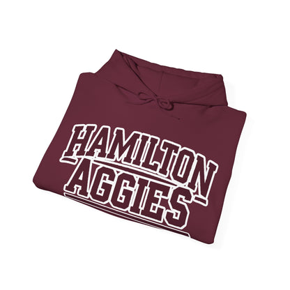 Adult Hoodie Sweatshirt \ Hamilton Aggies \ HA2