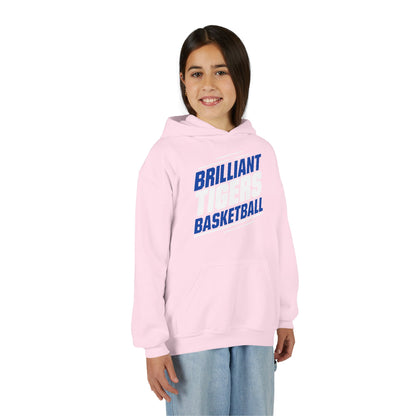 Youth Hoodie Sweatshirt \ Brilliant Tigers Basketball \ BTBK2