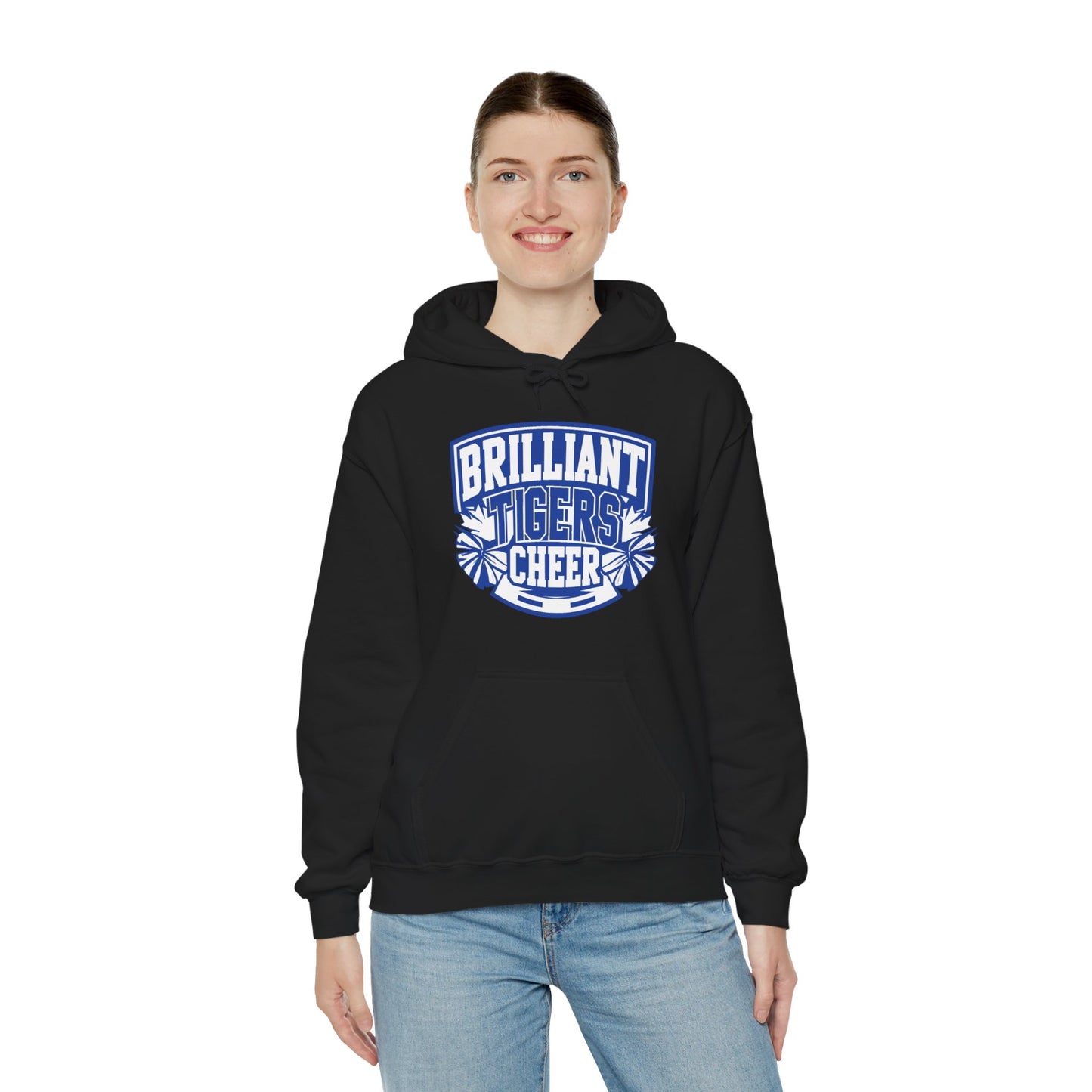 Adult Hoodie Sweatshirt \ Brilliant Tigers Cheer \ BTC1