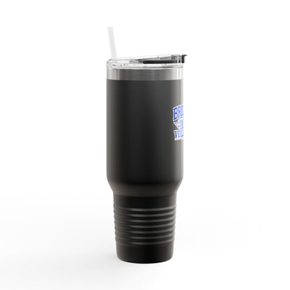 40oz Insulated Tumbler \ Brilliant Tigers Volleyball \ BTV2